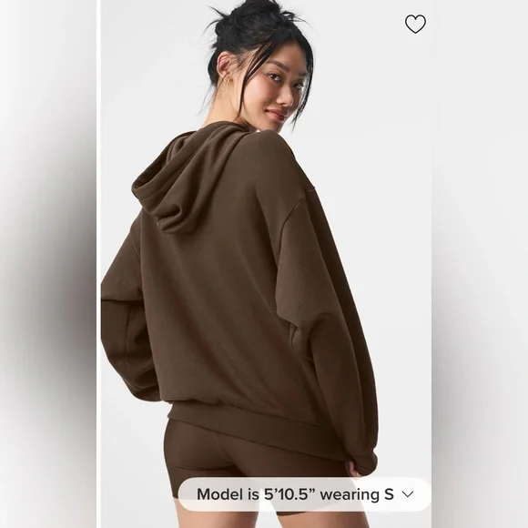 ALO Yoga NWT Accolade Hoodie Expresso Color Size XXS